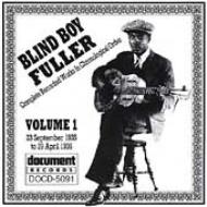Blind Boy Fuller/Complete Recorded Works 1 (1935-36)