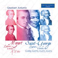 String Quartets: Quatuor Antares +mozart: Quartet.7