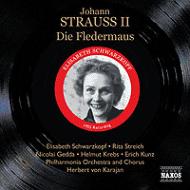 Die Fledermaus: Karajan / Po Gedda Schwarzkopf Krebs Streich Donch Kunz