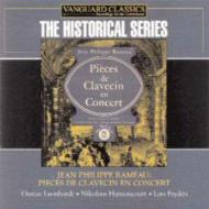 ⡼եåס1683-1764/Pieces De Clavecin En Concert Leonhardt(Cemb)fryden(Vn)harnoncourt(Vc)