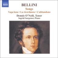 ベッリーニ（1801-1835）/Songs： O'neill(T) Surgenor(P)