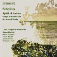 シベリウス（1865-1957）/Works With Vocal： Vanska / Lahtiso Etc