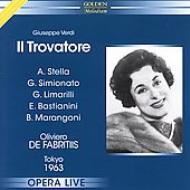 アート・デザイン・音楽 L'opera lirica Il Trovatore: De Fabritiis / Tokyo Lirica Italiana O