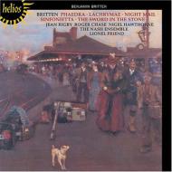 ֥ƥ󡢥٥󥸥ߥ1913-1976/Phaedra Lachryme Sinfonietta Rigby(Ms) Hawthorne(Narr) Nash Ensemble