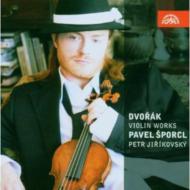 ɥ륶1841-1904/Violin Works Sporcl(Vn) Jirikovsky(P)