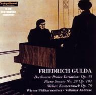 ١ȡ1770-1827/Piano Sonata.28 Eroica Variations Gulda +weber Concertino