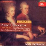 モーツァルト（1756-1791）/Piano Concerto.14 23 25： Moravec(P) Vlach / Czech Co Czech Po