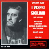 I Vespri Siciliani(German): Rossi(Cond)Zadek Hopf F-dieskau Frick