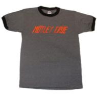 Motley Crue / Too Fast Logo Charcol Heather: L