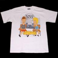 Beavis & Butt-head(Tv�ԑg�j / School Sucks T-shirt: L