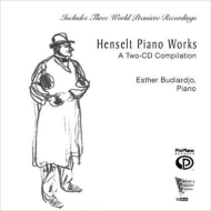 Piano Works: Budiardjo