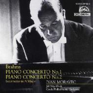 ブラームス（1833-1897）/Piano Concerto 1 2 ： Moravec(P) Belohlavek / Czech Po
