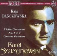 ޥΥե(1882-1937)/Violin Concerto 1 2 Etc Danczowska(Vn) Kord / Warsaw National Po