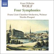 ヴォルフ、エルンスト・ヴィルヘルム（1735-1792）/Symphonies： Pasquet / Weimar Franz Liszt Co