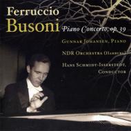 ブゾーニ（1866-1924）/Piano Concerto： Johansen(P) Franze / Ndr So ＆ Men's Cho