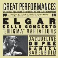 륬1857-1934/Cello Concerto Enigma Variations Du Pre Barenboim / Philadelphia O Lpo