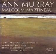 ޡ顼1860-1911/Ruckert Lieder Murray(Ms) Martineau(P) +schumann Britten