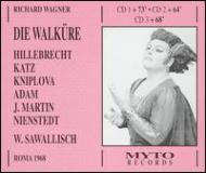 Die Walkure: Sawallisch(Cond)Hillebrecht Katz Knipolva T.adam J.martin