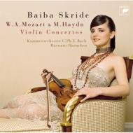 モーツァルト（1756-1791）/Violin Concerto.3 Etc： Skride(Vn) Haenchen / C. p.e. bach O +m. haydn