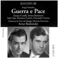 プロコフィエフ（1891-1953）/War And Peace(Italian)： Rodzinski / Maggio Musicale Fiorentino F. corelli