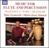 Flute Classical/Music For Flute  Percussion Grauwels(Fl) Simard(Perc)