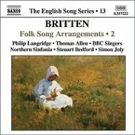 Folk Song Arrangements Vol.2: Langridge(T)Allen(Bar)Etc