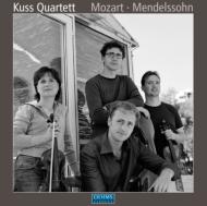 メンデルスゾーン（1809-1847）/String Quartet.6 Etc： Kuss Q +mozart： Quartet.1 Adagio ＆ Fugue