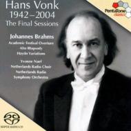 ֥顼ॹ1833-1897/Haydn Variations Alto Rhapsody Etc Vonk / Netherlands Rso Naef(A) (Hyb)