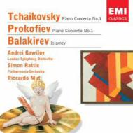 Piano Concerto.1: Gavrilov(P)Muti / Po +prokofiev: Concerto.1: Rattle(Cond