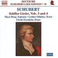 塼٥ȡ1797-1828/Lied-edition Vol.18-schiller Lieder Vol.3  4 Boog(S) Odinius(T)