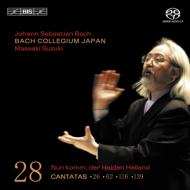 Хåϡ1685-1750/Cantata.26 62 116 139 Suzukiڲ / Bach Collegium Japan 28 (Hyb