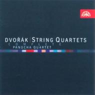 ドヴォルザーク（1841-1904）/Comp. string Quartets： Panocha Q