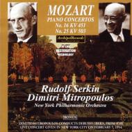 ⡼ĥȡ1756-1791/Piano Concerto.16 25 Serkin(P)mitropoulos / Nyp +debussy