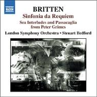 ブリテン、ベンジャミン（1913-1976）/Sinfonia Da Requiem Four Sea Interludes ＆ Passacaglia： Bedford / Lpo