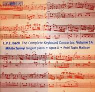 ХåϡC. P.E.1714-1788/Keyboard Concertos Vol.14 Spanyi(Tangent Piano) Mattson / Opus X
