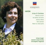 ϥɥ1732-1809/Arias Cantatas Auger(S) Hogwood / Handel And Haydn Society O