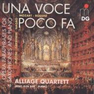 Saxophone Classical/Una Voce Poco Fa-opera Paraphrases Alliage Quartett