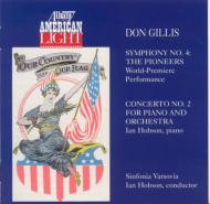 ギリス、ドン（1919-1978）/Sym.4 Piano Concerto.2： Hobson(P) / Sinfonia Varsovia