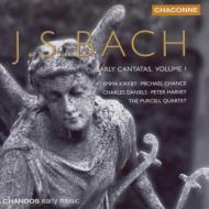 バッハ（1685-1750）/Early Cantatas Vol.1(4 106 1611 196)： Purcell Quartet Kirkby M.chance