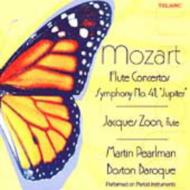 ⡼ĥȡ1756-1791/Flute Concerto.1 2 Sym.41 Zoon(Fl) Pearlman / Boston Baroque