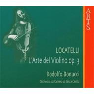 ƥå1695-1764/L'arte Del Violino Op.3 Bonucci(Vn) Da Camera Di Santa Cecilia