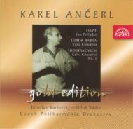 祹1906-1975/Cello Concerto.1 Sadlo(Vc) Ancerl / Czech Po +barta Viola Concerto Liszt