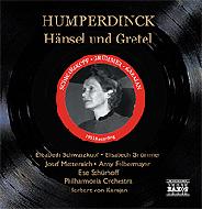 եѡǥ󥯡1854-1921/Hansel Und Gretel Karajan / Po Grummer Schwarzkopf Schurhoff +etc