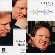 Bach J. s. / Schubert/Italian Concerto / 3 Piano Stucke Batik +roland Batik