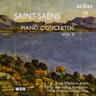 サン＝サーンス (1835-1921)/Piano Concerto.3 5： Malikova(P)t. sanderling / Cologne. rso (Hyb)