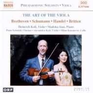 Viola Classical/H. koll Hindemith Beethoven Schumann Britten Etc ޤɤ Schumidl