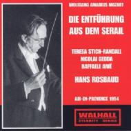 Die Entfuhrung Aus Dem Serail: Rosbaud / Paris Conservatory.o, Gedda, Etc