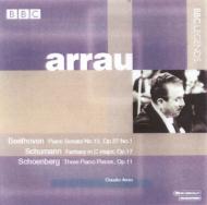 Piano Sonata.13: Arrau +schumann: Fantasy, Schoenberg: 3 Pieces