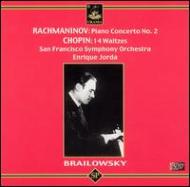 ラフマニノフ、セルゲイ（1873-1943）/Piano Concerto.2： Brailowsky(P) Jorda / Sfso +chopin