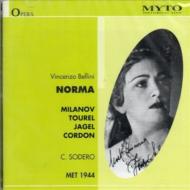 Norma: Sodero / Met Opera, Milanov, Tourel, Jagel, Cordon (1944)